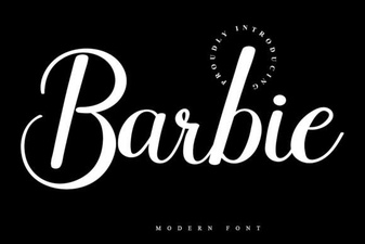 Barbie Font: Designs, Crafts, and Creative Projects