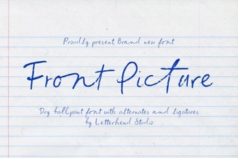 Crafting Impactful Titles with Front Picture Fonts