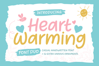 Expressive & Inviting Heartwarming Fonts for Your Designs