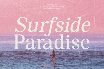 Download the Surfside Paradise Font for Creative Projects